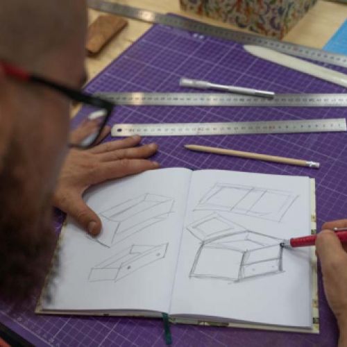 Fase de creación de uno de los productos