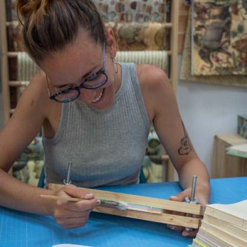 Fase de creación de uno de los productos