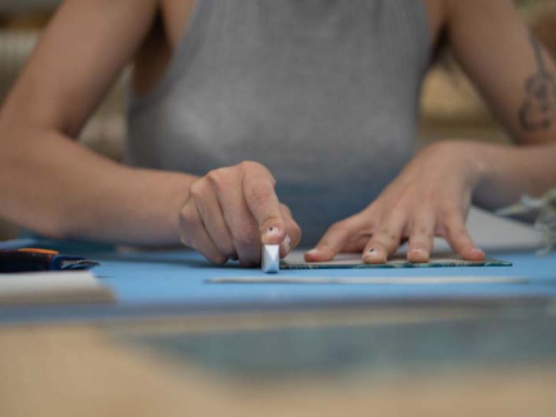 Fase de creación de uno de los productos